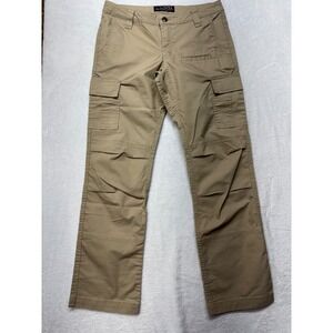 LAPG Women Stretch Ops Tactical Pants Khaki Ripstop Cargo PT-WS2001 Size 6 Reg